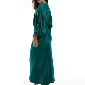 Nobody's Child Green Luella Sati Midi Dress