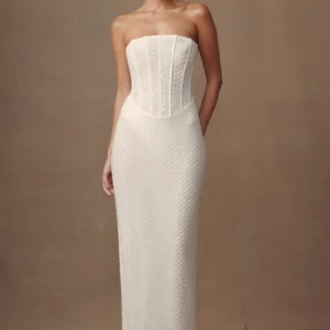 Meshki Strapless Sequin Maxi Dress