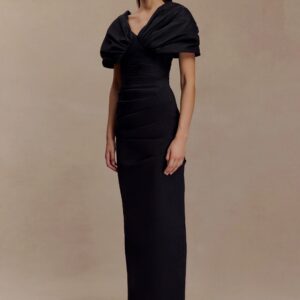 Meshki Thelma Bardot Maxi Dress