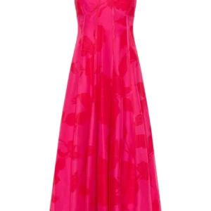 Aje Sway Panelled Midi Dress